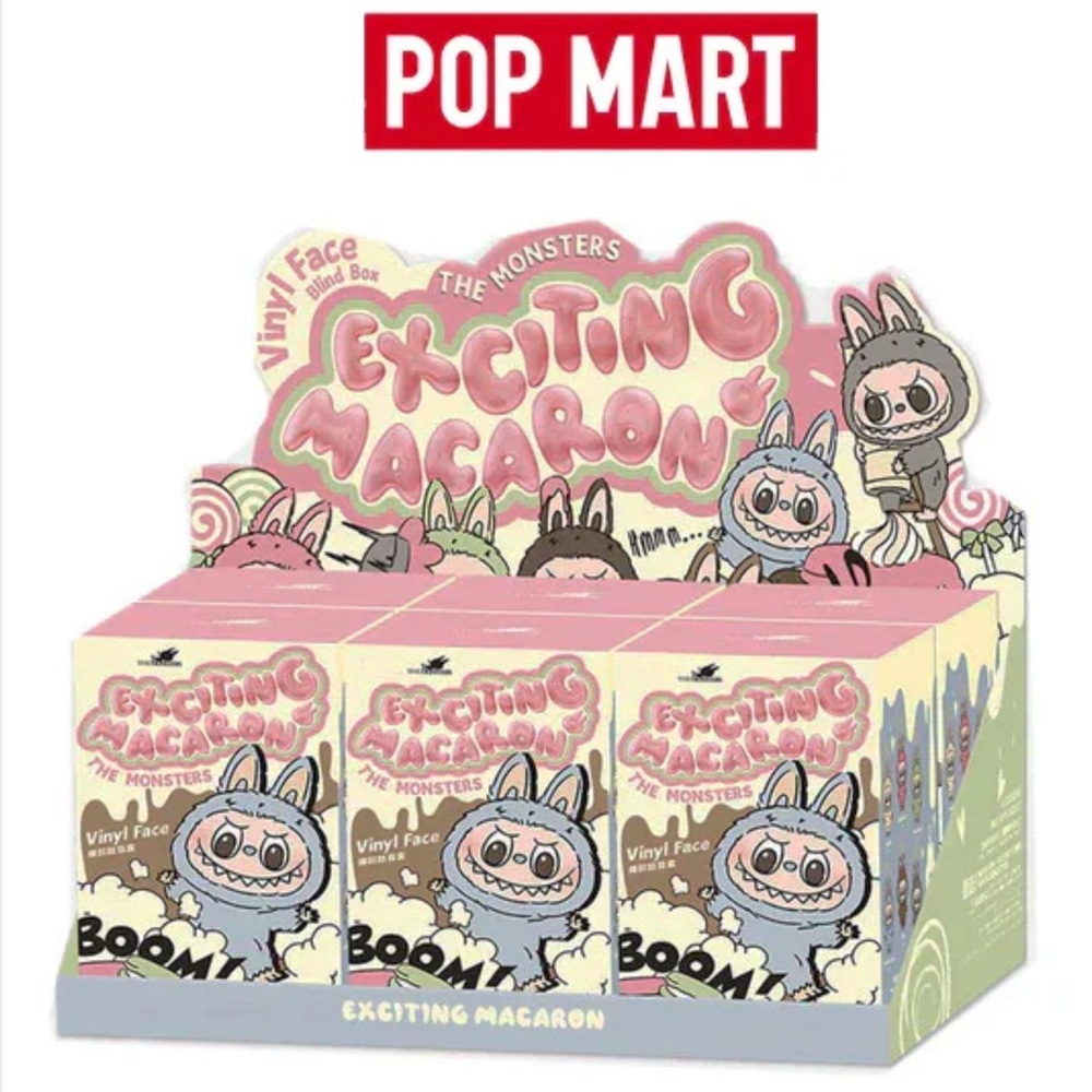 Pop Mart Exciting Macaron Vinyl Face Blind Box